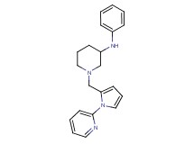N-phenyl-1-{[1-(2-pyridinyl)-1H-pyrrol-2-yl]methyl}-3-piperidinamine