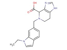 5-[(1-ethyl-1H-indol-6-yl)methyl]-4,5,6,7-tetrahydro-1H-imidazo[4,5-c]pyridine-4-carboxylic acid