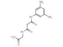 N-(2-amino-2-oxoethyl)-N'-(3,5-dimethylphenyl)malonamide