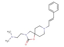 3-[2-(dimethylamino)ethyl]-8-[(2E)-3-phenylprop-2-en-1-yl]-1-oxa-3,8-diazaspiro[4.5]decan-2-one