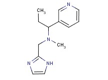 (1H-imidazol-2-ylmethyl)methyl(1-pyridin-3-ylpropyl)amine