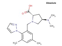 (4R)-4-(dimethylamino)-1-[3,5-dimethyl-2-(1H-pyrazol-1-yl)benzyl]-L-proline