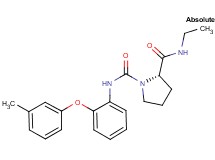 (2S)-N~2~-ethyl-N~1~-[2-(3-methylphenoxy)phenyl]pyrrolidine-1,2-dicarboxamide