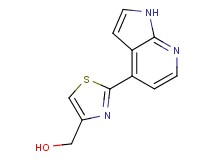 [2-(1H-pyrrolo[2,3-b]pyridin-4-yl)-1,3-thiazol-4-yl]methanol