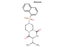 (3R,9aR)-3-isopropyl-8-(1-naphthylsulfonyl)tetrahydro-2H-pyrazino[1,2-a]pyrazine-1,4(3H,6H)-dione