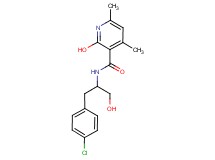 N-[1-(4-chlorobenzyl)-2-hydroxyethyl]-2-hydroxy-4,6-dimethylnicotinamide