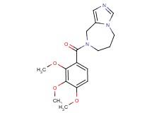 8-(2,3,4-trimethoxybenzoyl)-6,7,8,9-tetrahydro-5H-imidazo[1,5-a][1,4]diazepine