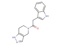 5-(1H-indol-3-ylacetyl)-4,5,6,7-tetrahydro-1H-pyrazolo[4,3-c]pyridine