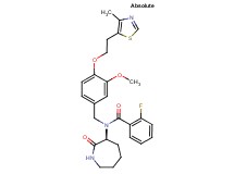 2-fluoro-N-{3-methoxy-4-[2-(4-methyl-1,3-thiazol-5-yl)ethoxy]benzyl}-N-[(3S)-2-oxo-3-azepanyl]benzamide