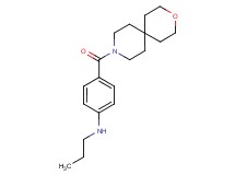 4-(3-oxa-9-azaspiro[5.5]undec-9-ylcarbonyl)-N-propylaniline