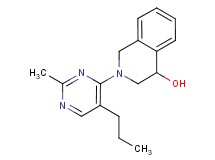2-(2-methyl-5-propylpyrimidin-4-yl)-1,2,3,4-tetrahydroisoquinolin-4-ol