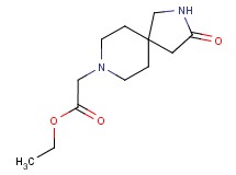 ethyl (3-oxo-2,8-diazaspiro[4.5]dec-8-yl)acetate