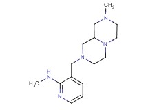 N-methyl-3-[(8-methyloctahydro-2H-pyrazino[1,2-a]pyrazin-2-yl)methyl]pyridin-2-amine