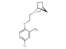 rel-(1S,4S)-2-[2-(4-chloro-2-methylphenoxy)ethyl]-2-azabicyclo[2.2.1]heptane trifluoroacetate