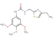 N-[(4-ethyl-1,3-thiazol-2-yl)methyl]-N'-(3,4,5-trimethoxyphenyl)urea