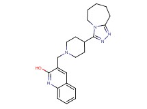 3-{[4-(6,7,8,9-tetrahydro-5H-[1,2,4]triazolo[4,3-a]azepin-3-yl)-1-piperidinyl]methyl}-2-quinolinol