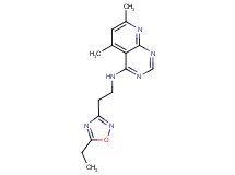 N-[2-(5-ethyl-1,2,4-oxadiazol-3-yl)ethyl]-5,7-dimethylpyrido[2,3-d]pyrimidin-4-amine
