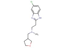 2-(5-chloro-1H-benzimidazol-2-yl)-N-methyl-N-(tetrahydrofuran-3-ylmethyl)ethanamine