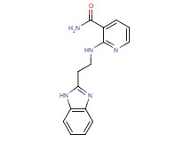 2-{[2-(1H-benzimidazol-2-yl)ethyl]amino}nicotinamide