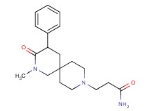 3-(2-methyl-3-oxo-4-phenyl-2,9-diazaspiro[5.5]undec-9-yl)propanamide