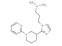 N,N-dimethyl-3-[2-(1-pyridin-2-ylpiperidin-3-yl)-1H-imidazol-1-yl]propan-1-amine