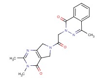 2-[2-(2,3-dimethyl-4-oxo-3,4,5,7-tetrahydro-6H-pyrrolo[3,4-d]pyrimidin-6-yl)-2-oxoethyl]-4-methyl-1(2H)-phthalazinone