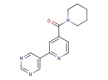 5-[4-(piperidin-1-ylcarbonyl)pyridin-2-yl]pyrimidine