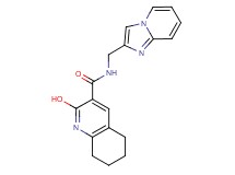 2-hydroxy-N-(imidazo[1,2-a]pyridin-2-ylmethyl)-5,6,7,8-tetrahydro-3-quinolinecarboxamide