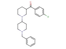 (1'-benzyl-1,4'-bipiperidin-3-yl)(4-chlorophenyl)methanone