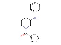 1-(1-cyclopenten-1-ylcarbonyl)-N-phenyl-3-piperidinamine