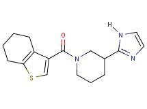 3-(1H-imidazol-2-yl)-1-(4,5,6,7-tetrahydro-1-benzothien-3-ylcarbonyl)piperidine