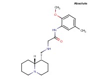 N-(2-methoxy-5-methylphenyl)-2-{[(1S,9aR)-octahydro-2H-quinolizin-1-ylmethyl]amino}acetamide