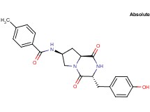 N-[(3R,7S,8aS)-3-(4-hydroxybenzyl)-1,4-dioxooctahydropyrrolo[1,2-a]pyrazin-7-yl]-4-methylbenzamide