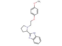 2-{1-[2-(4-methoxyphenoxy)ethyl]pyrrolidin-2-yl}-1H-benzimidazole