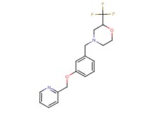 4-[3-(pyridin-2-ylmethoxy)benzyl]-2-(trifluoromethyl)morpholine
