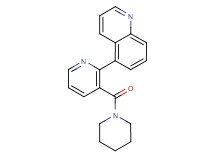 5-[3-(piperidin-1-ylcarbonyl)pyridin-2-yl]quinoline