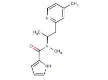 N-methyl-N-[1-methyl-2-(4-methylpyridin-2-yl)ethyl]-1H-pyrrole-2-carboxamide