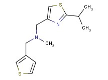 1-(2-isopropyl-1,3-thiazol-4-yl)-N-methyl-N-(3-thienylmethyl)methanamine