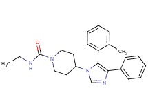 N-ethyl-4-[5-(2-methylphenyl)-4-phenyl-1H-imidazol-1-yl]piperidine-1-carboxamide