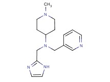 N-(1H-imidazol-2-ylmethyl)-1-methyl-N-(3-pyridinylmethyl)-4-piperidinamine