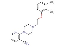 2-{4-[2-(2,3-dimethylphenoxy)ethyl]piperazin-1-yl}nicotinonitrile