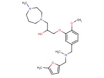 1-[2-methoxy-5-({methyl[(5-methyl-2-furyl)methyl]amino}methyl)phenoxy]-3-(4-methyl-1,4-diazepan-1-yl)-2-propanol