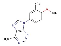 9-(4-methoxy-3-methylphenyl)-6-methyl-9H-purine
