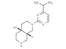 (4aS*,8aS*)-2-(4-isopropylpyrimidin-2-yl)octahydro-2,7-naphthyridin-4a(2H)-ol