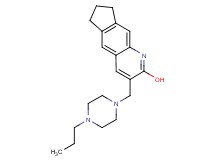 3-[(4-propyl-1-piperazinyl)methyl]-7,8-dihydro-6H-cyclopenta[g]quinolin-2-ol