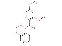 4-(2,4-dimethoxybenzoyl)-3,4-dihydro-2H-1,4-benzoxazine
