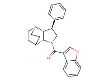 (2R*,3S*,6R*)-5-(1-benzofuran-3-ylcarbonyl)-3-phenyl-1,5-diazatricyclo[5.2.2.0~2,6~]undecane