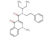 N-(1-ethylpropyl)-1-methyl-4-oxo-N-(2-phenylethyl)-1,4-dihydroquinoline-3-carboxamide