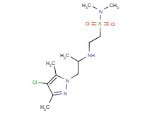 2-{[2-(4-chloro-3,5-dimethyl-1H-pyrazol-1-yl)-1-methylethyl]amino}-N,N-dimethylethanesulfonamide
