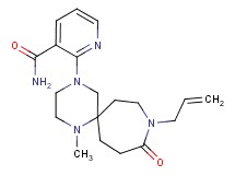 2-(9-allyl-1-methyl-10-oxo-1,4,9-triazaspiro[5.6]dodec-4-yl)nicotinamide